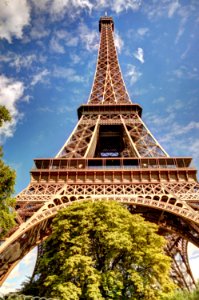 HDR - Tour Eiffel Tower Paris France - creative commons by gnuckx photo