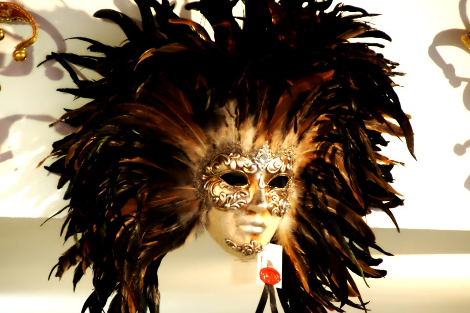 Venetian Carnival Mask - Maschera di Carnevale - Venice Italy - Creative Commons by gnuckx