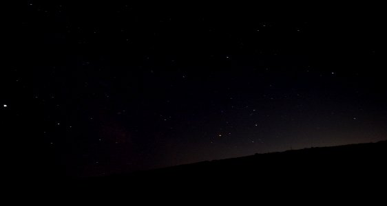 Night Sky from Evil Combe , Dartmoor National Park , Devon, UK