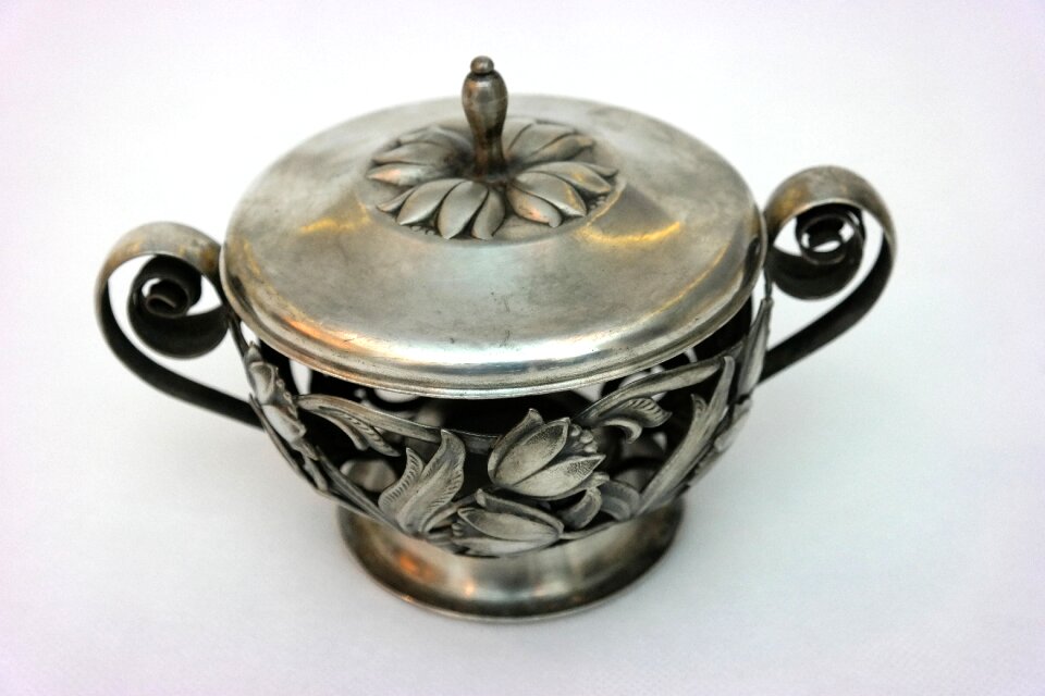 Antiques silver old