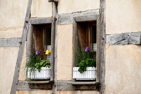 House building hauswand photo