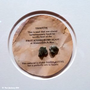 Trinitite photo