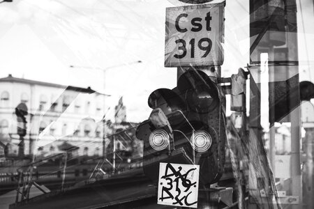 Reflection signs lights