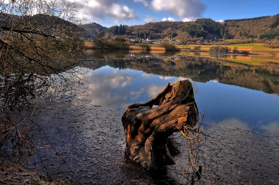 Vulkaneifel water reflection waters