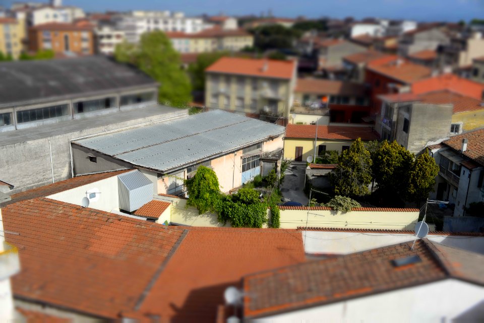 Roofs of houses