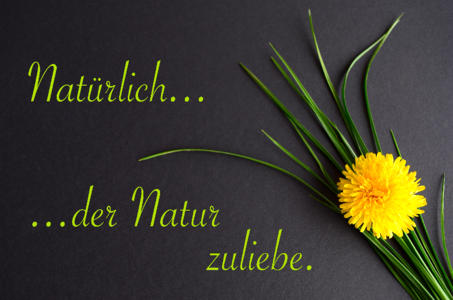 Of course dandelion blades of grass