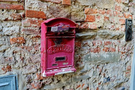 Red mailbox photo