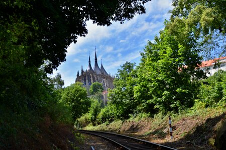 Cathedral czech republic summer photo