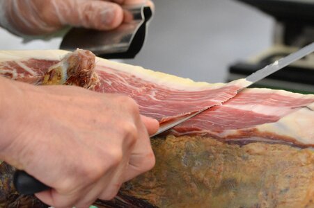 Pata negra charcuterie meats