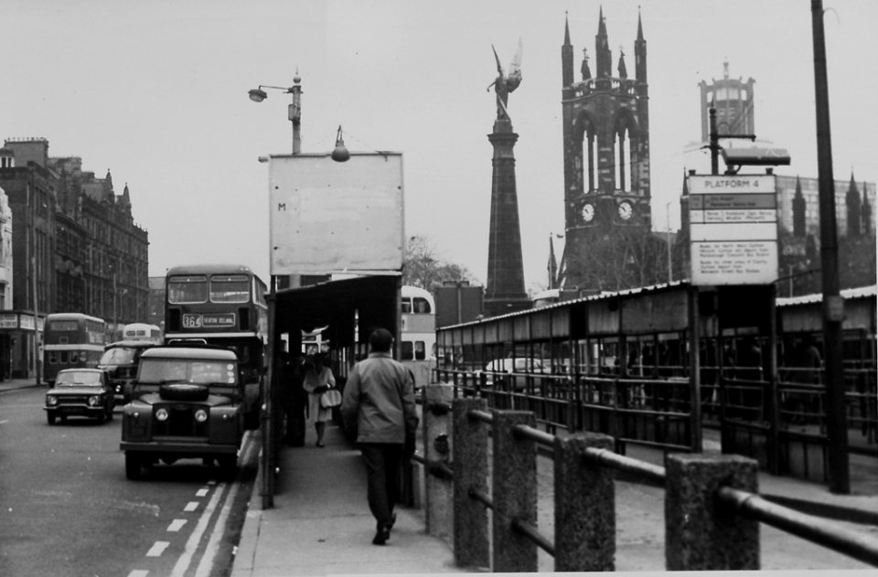 Tor424, Haymarket, Newcastle upon Tyne, 1970