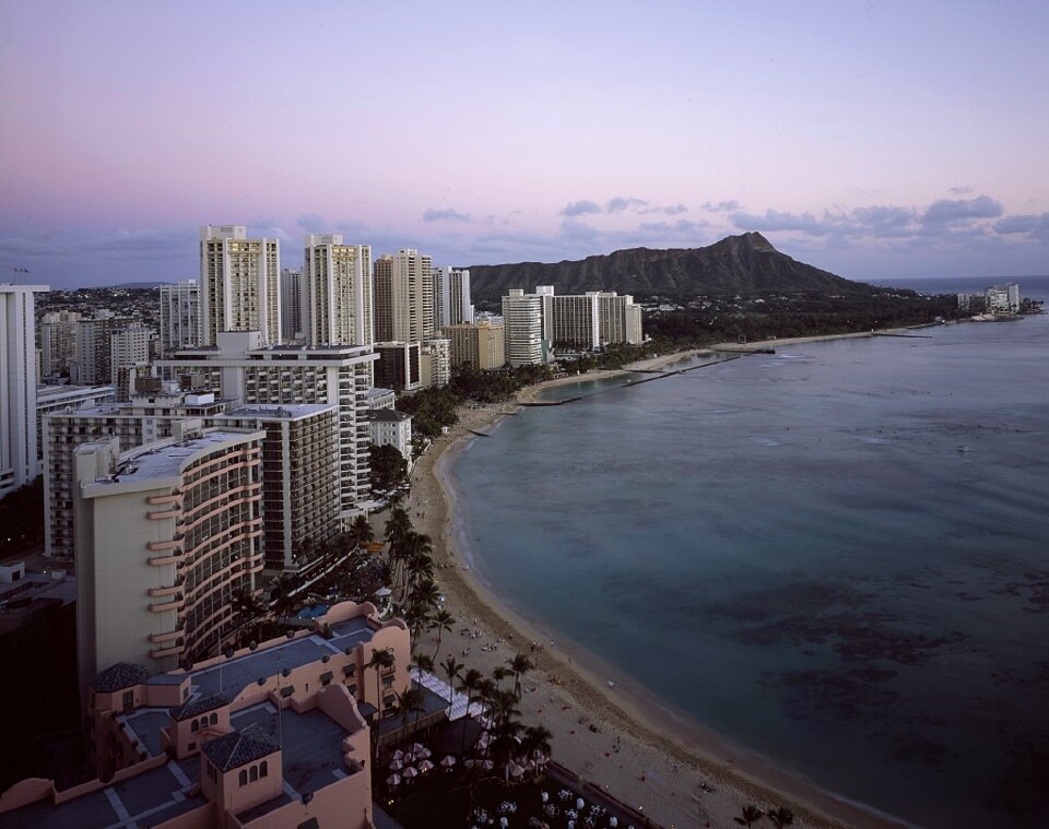 Beach landscape vacation