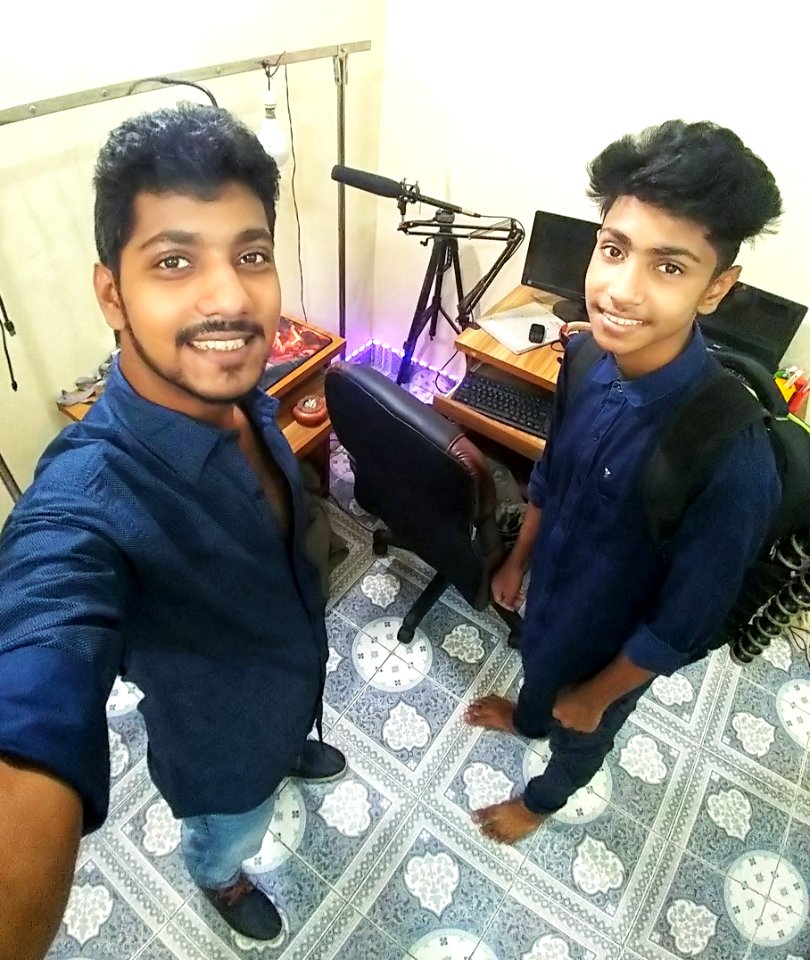 Labib with Younger Brother