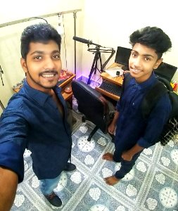 Labib with Younger Brother