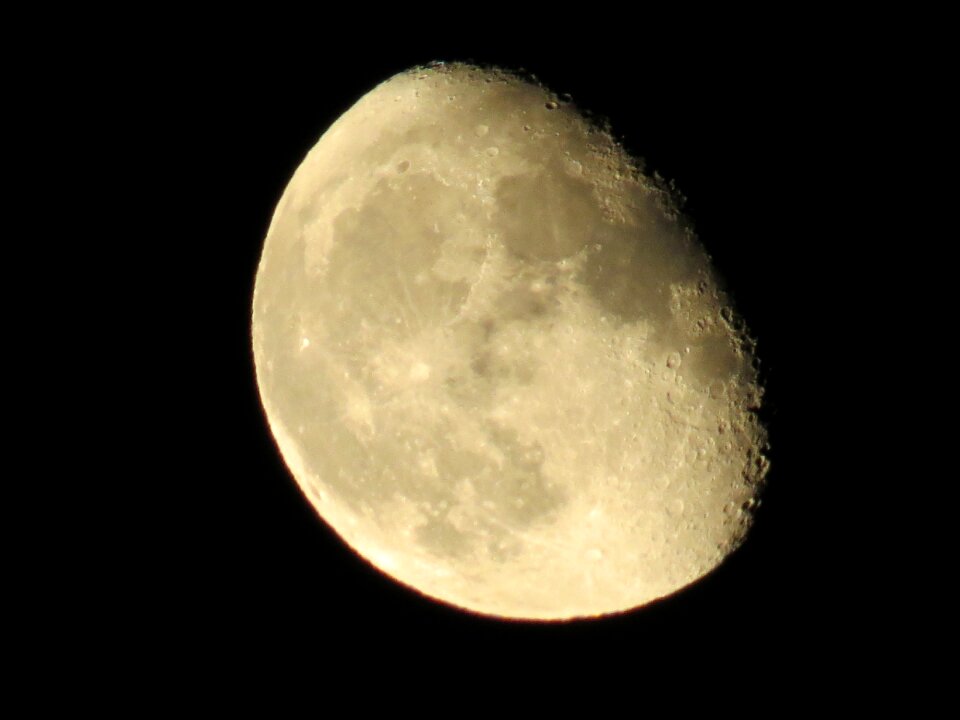 Moon night sky