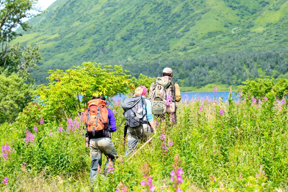 Volunteers at Karluk