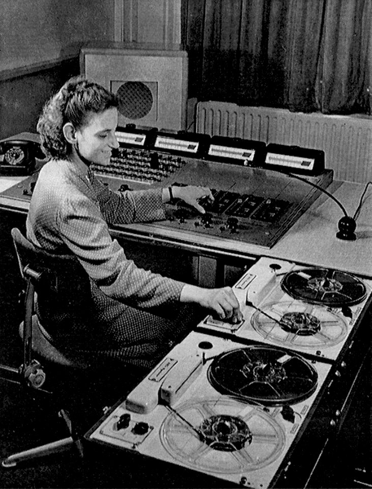 Wired broadcast studio
