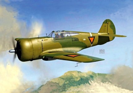 Curtiss Hawk H 75A-4/5/7 AZ kitmodels via Flash Aviationshop
