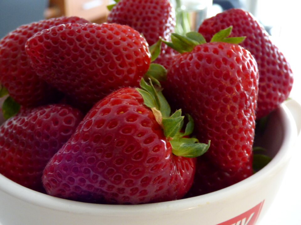 Red healthy fresh