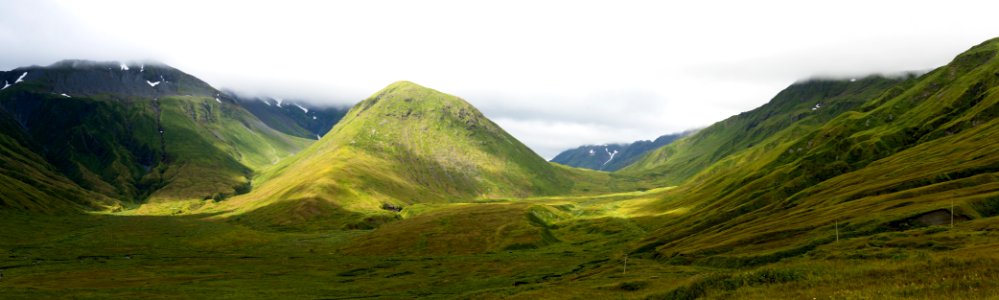 Panorama of Jarmin Pass, Attu