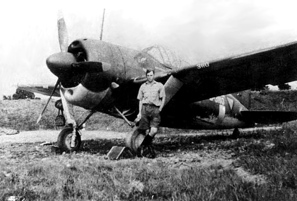 KNIL Brewster Buffalo with Van Helsdingen