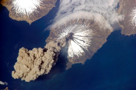 Released to Public: Cleveland Volcano by Jeff Williams (NASA)