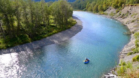 Floating the Uganik River photo