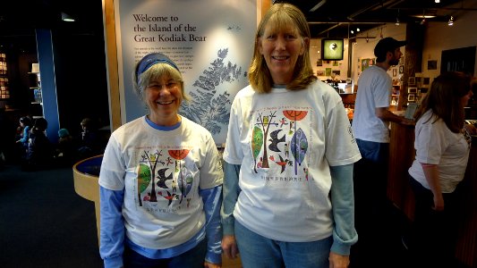 Kodiak Audubon members volunteer at International Migratory Bird Day