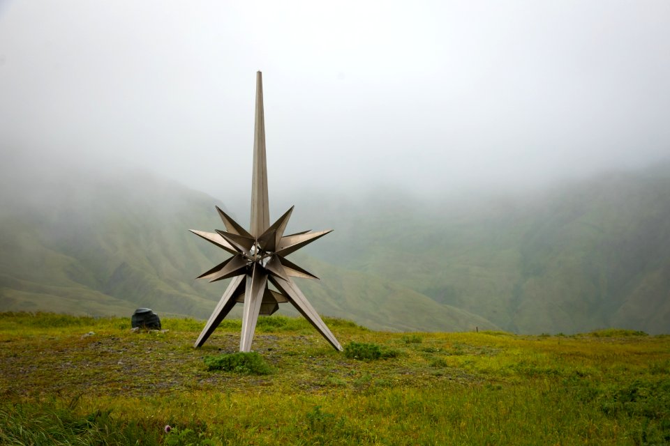Peace memorial on Engineer Hill, Attu