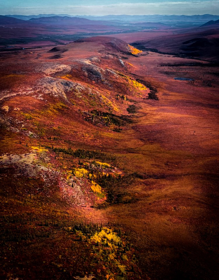 Fall foliage at Last Lake