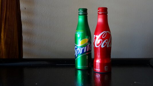 Soda drink bottle photo