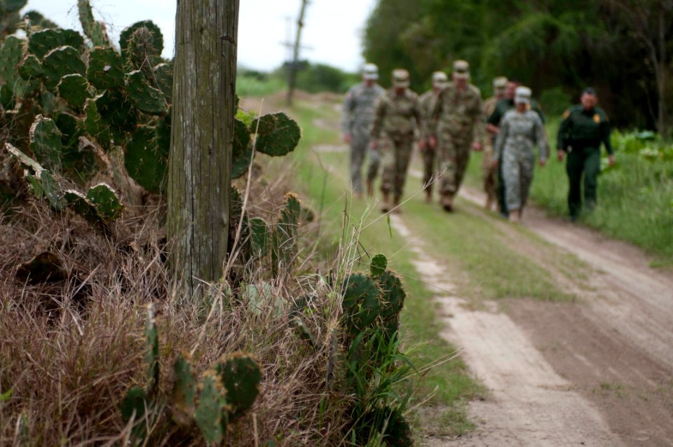MD Guard Soldiers Help Protect Borders