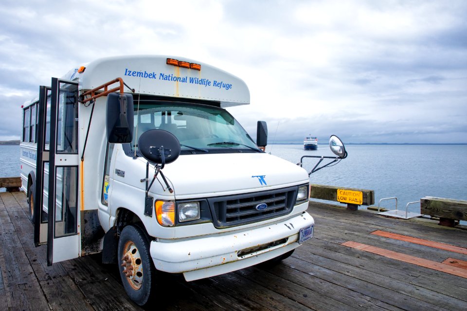 A tour bus for visitors