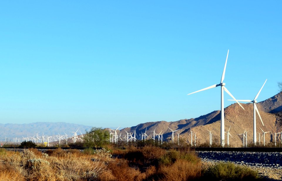 Wind energy near Palm Springs