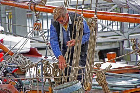 Man port north sea
