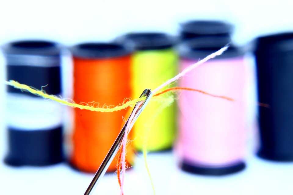 Eye of the needle colors colorful