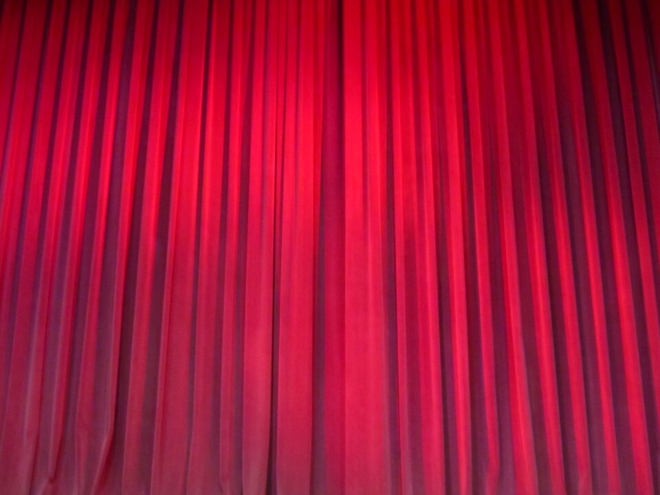 Theater velvet fabric