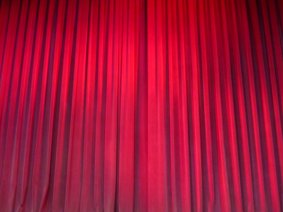 Theater velvet fabric photo