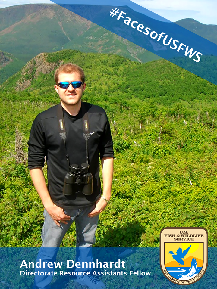 Faces of USFWS: Andrew Dennhardt, Directorate Resource Assistants Fellow