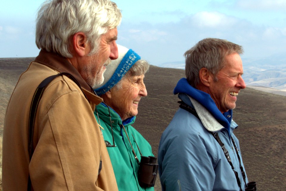 All smiles as conservation partners watch release of California condor #20 (AC-4). Photo by Susan Gilliland