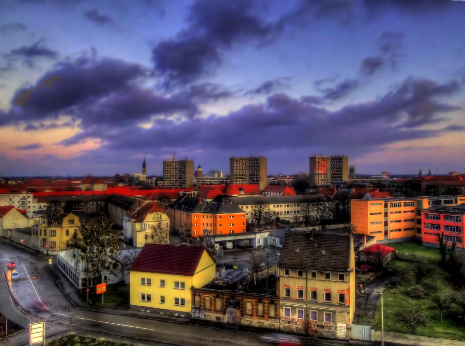 Downtown urban cityscape