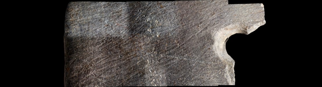 Ritually Killed Indian gorget Panorama 1220