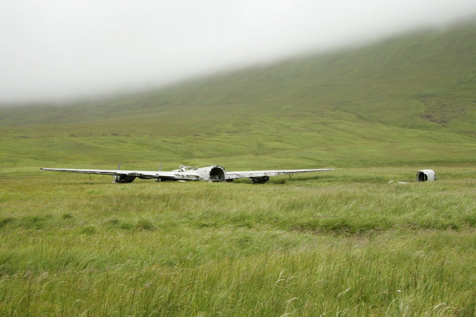 Atka Bomber from a distance