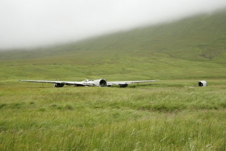 Atka Bomber from a distance