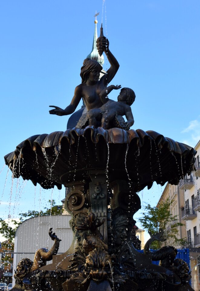 Bad schandau sendigbrunnen fountain city
