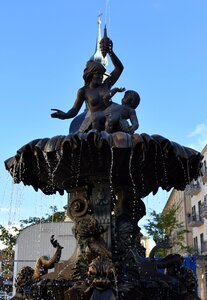 Bad schandau sendigbrunnen fountain city photo