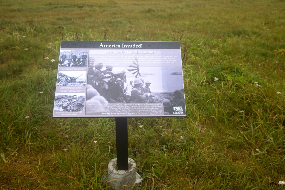 Kiska Interpretive Sign