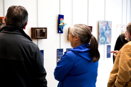 Loussac Library Art Exhibit, Opening Ceremony