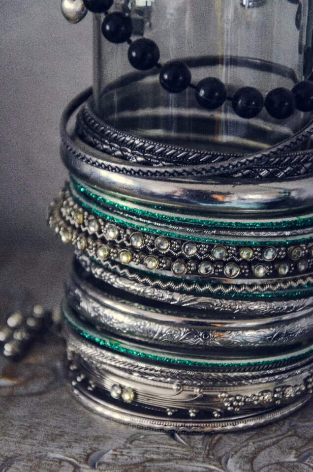 Bangle silver silver ring
