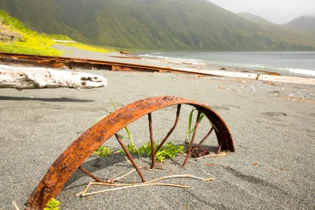 Rusted Remains at Massacre Bay