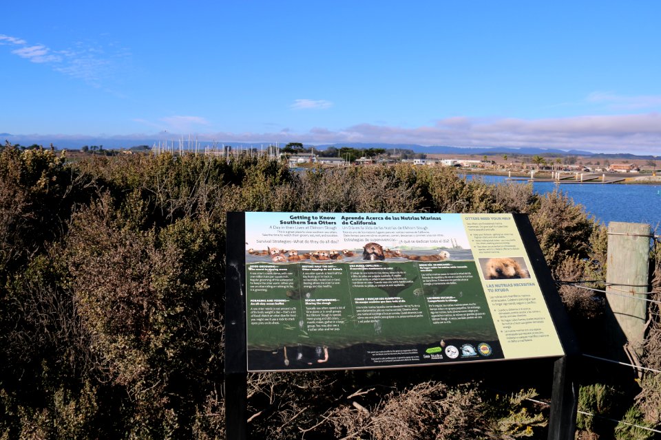 Educational display at Moss Landing